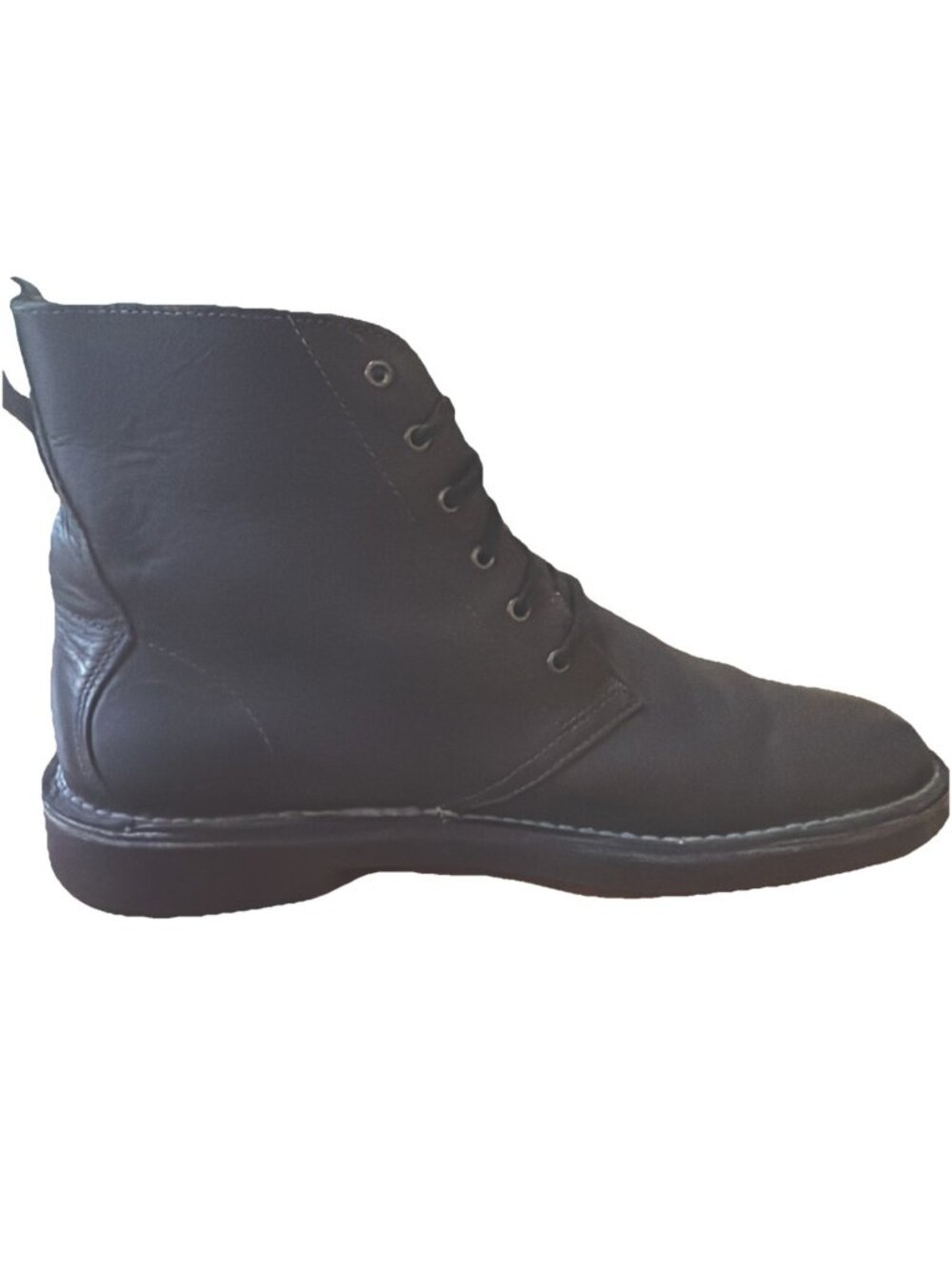 Clarks Originals Desert Mali Black Leather Lace Up Ankle Boots Men's Size 11M